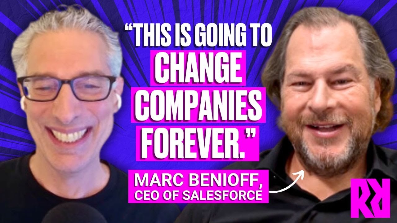 Marc Benioff: Salesforce can beat Microsoft in AI | Rapid Response - YouTube